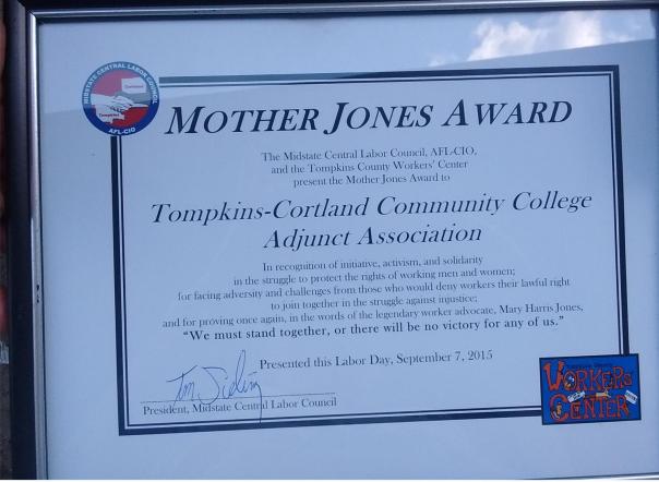 Mother Jones Award